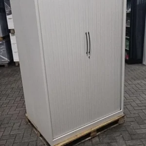 Witte metalen roldeurkasten bij Kasten Handel Rogat